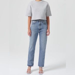 AGOLDE 90'S PINCH WAIST HIGH RISE STRAIGHT